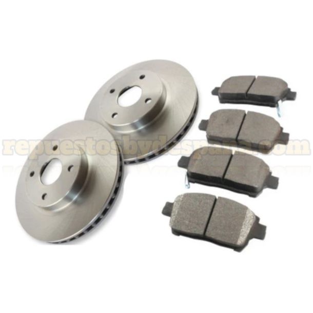 Kit Disco Y Pastillas De Freno- Sensor Temperatura Byd F7